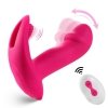 Wibrator do majtek na pilot z lizaniem Flicking wearable vibrator